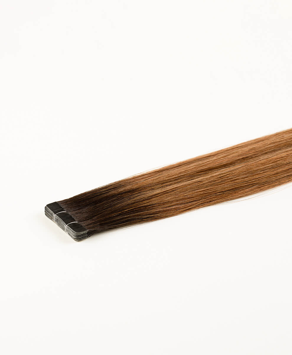 Brown cheapest hair tape in extensions