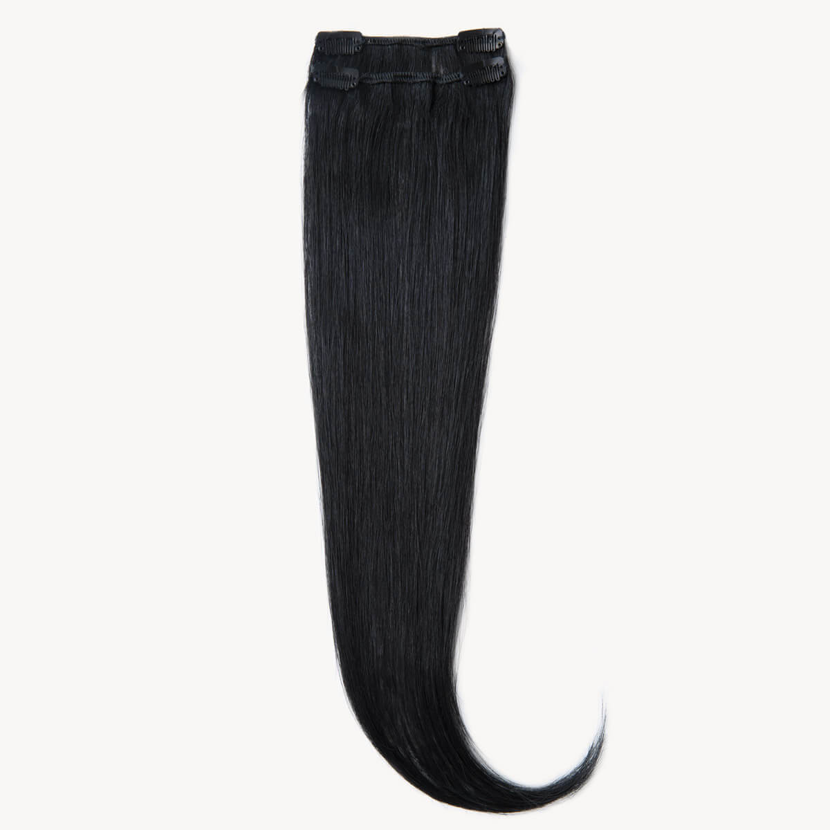 Jet Black 16 inch Micro Filler Clip-in Extensions