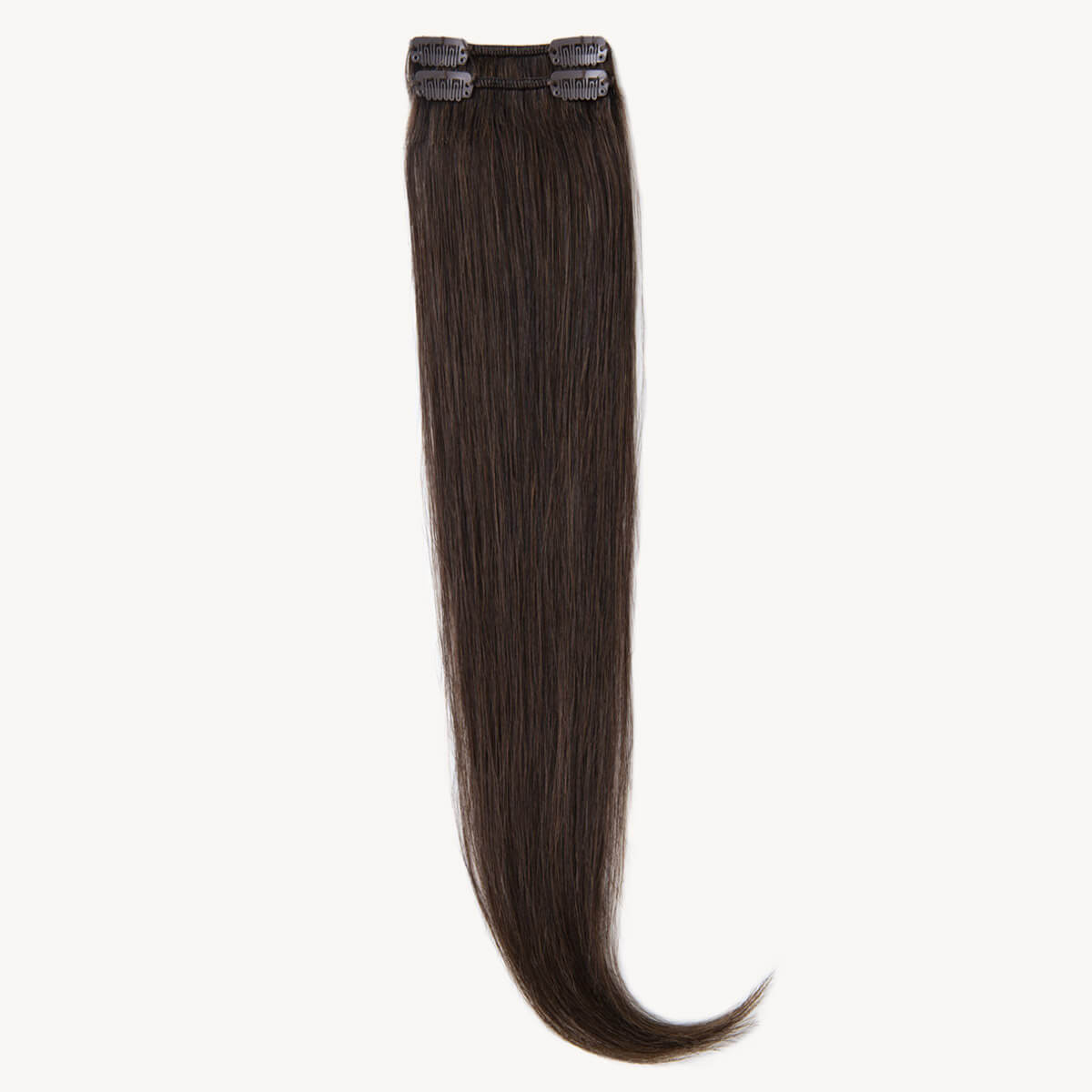 Dark Brown 16 inch Micro Filler Clip-in Extensions