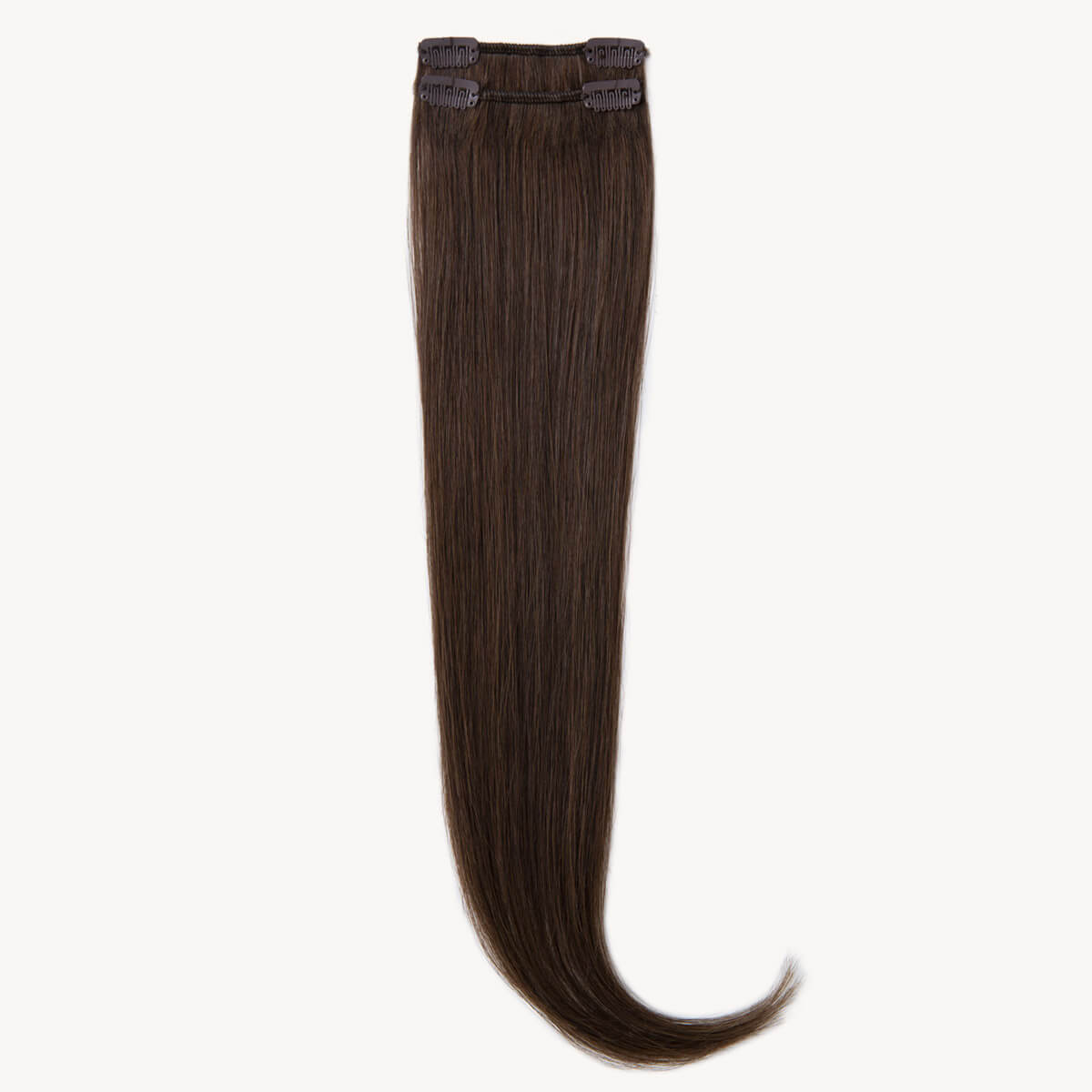 Chocolate Brown 16 inch Micro Filler Clip-in Extensions