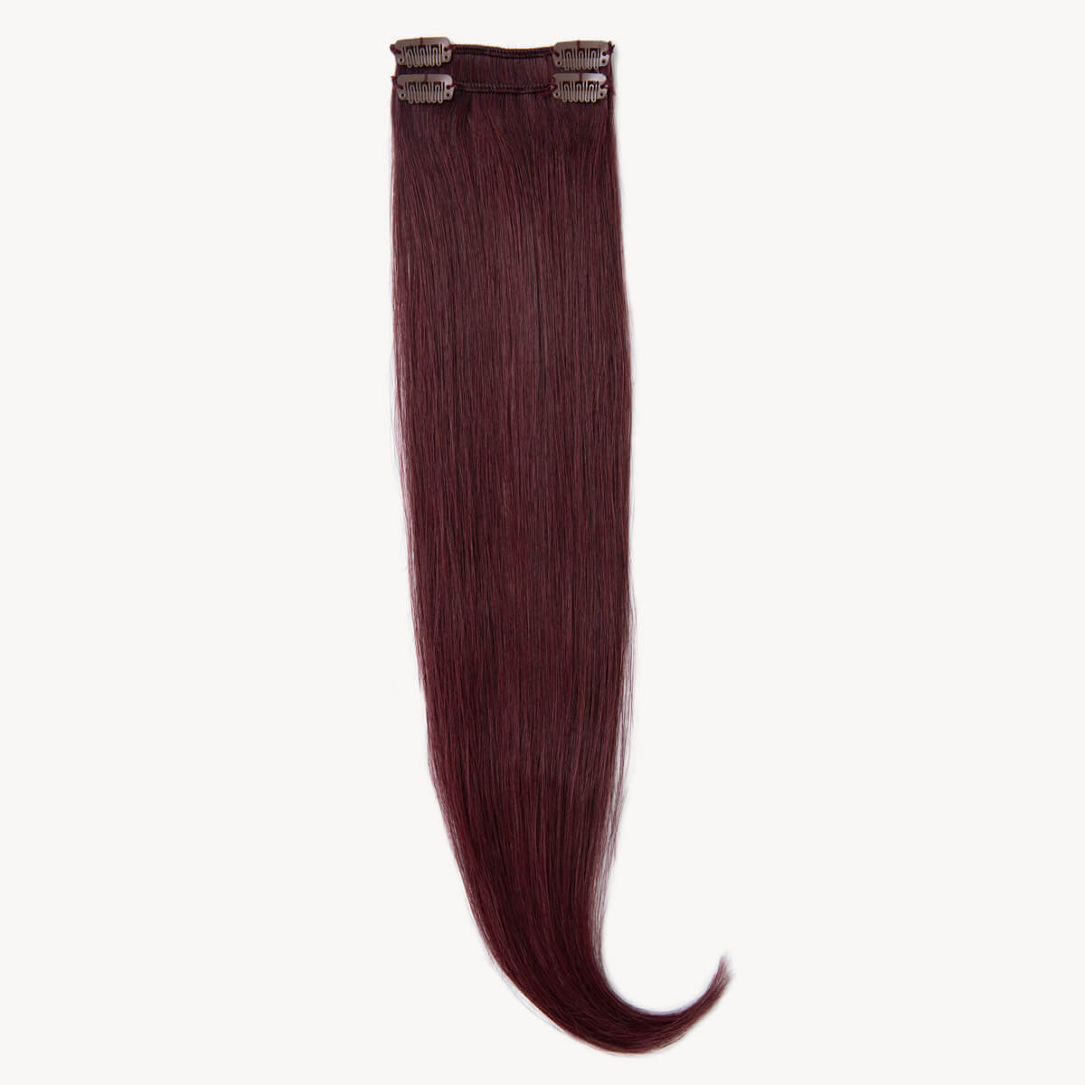 Cherry Red 16 inch Micro Filler Clip-in Extensions