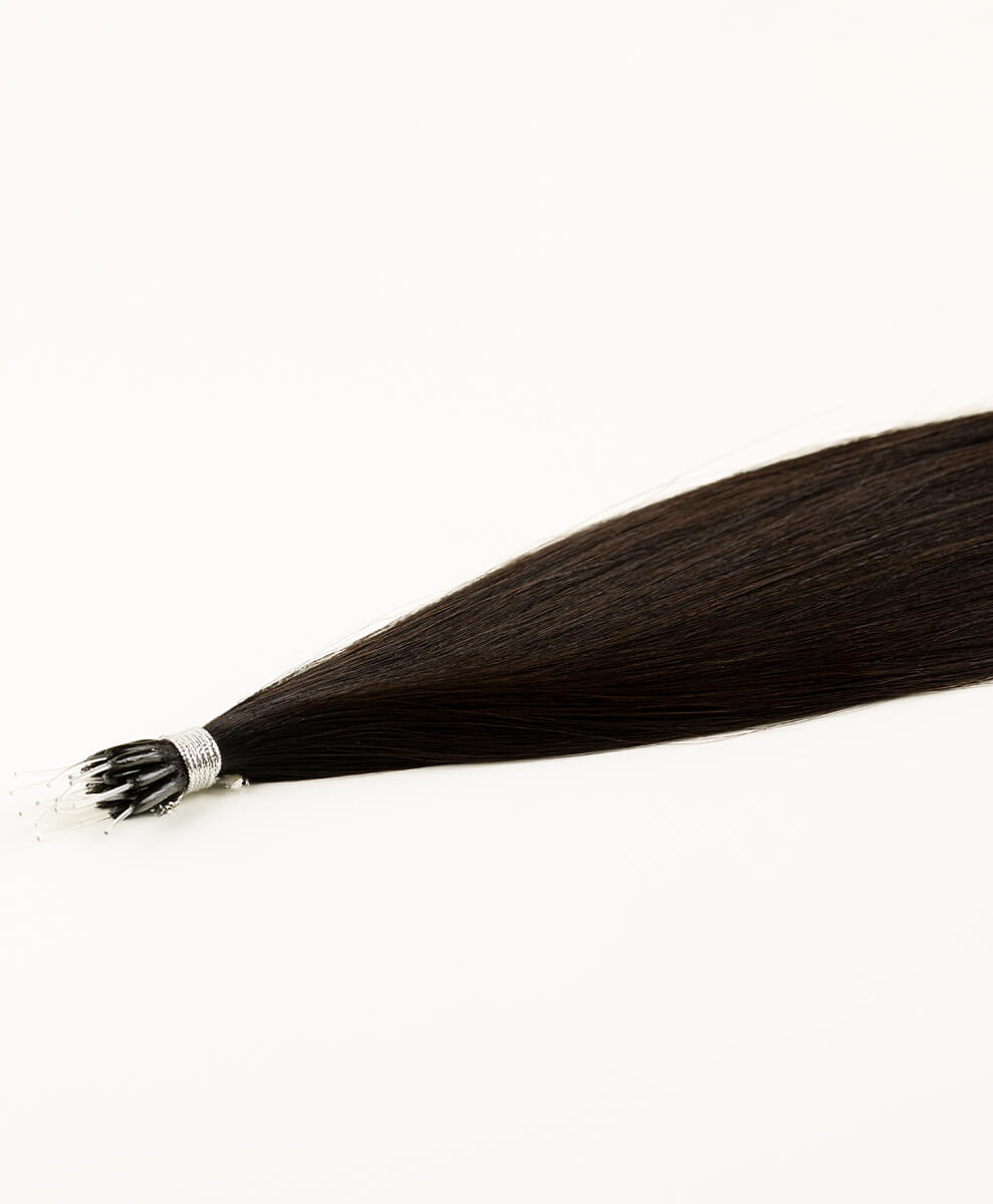 Natural Black, 16" Nano Tip Hair Extensions, #N13