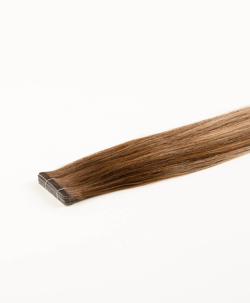 Rooted Ombre Bronde, 16" Ultra Slim Tape-In Hair Extensions, #R36