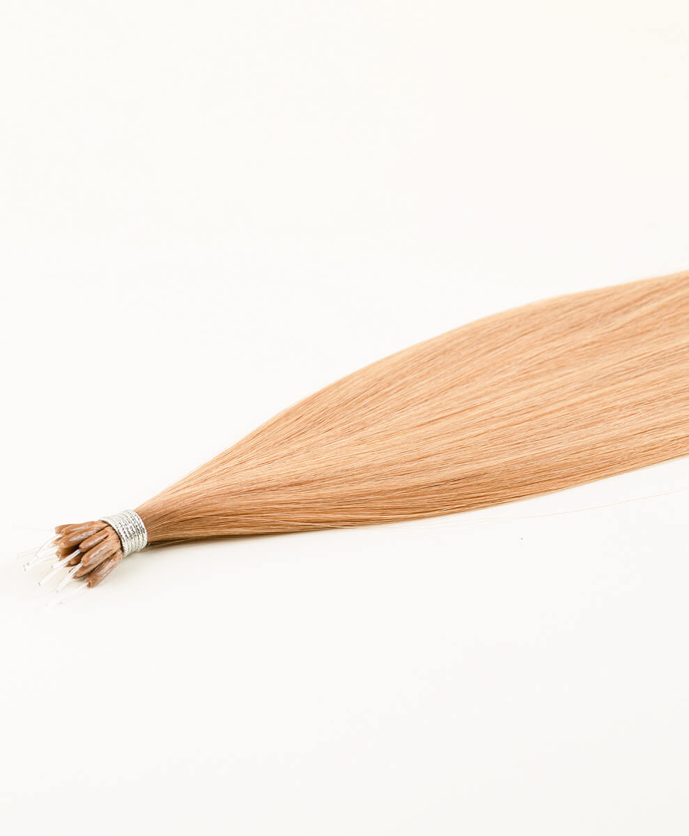 Warm Blonde, 16" Nano Tip Hair Extensions, #N06