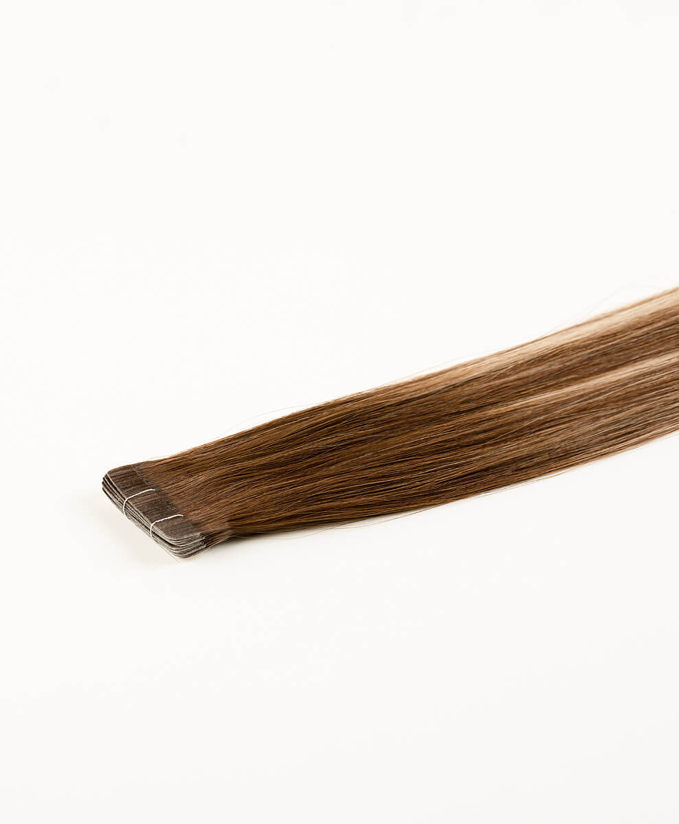 Rooted Ombre Bronde, 20" Ultra Slim Tape-In Hair Extensions, #R36