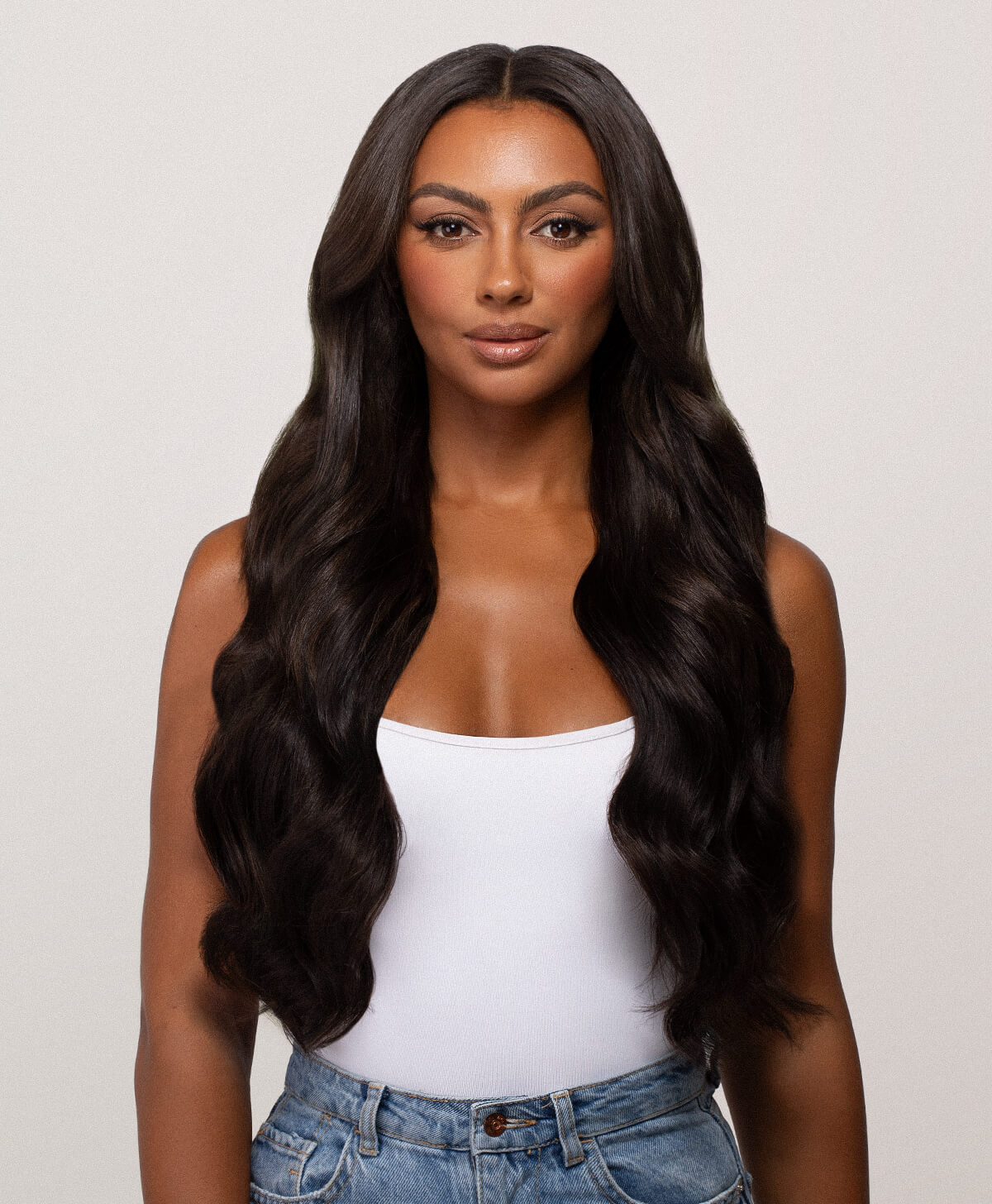 24 inch seamless clip in hair extensions