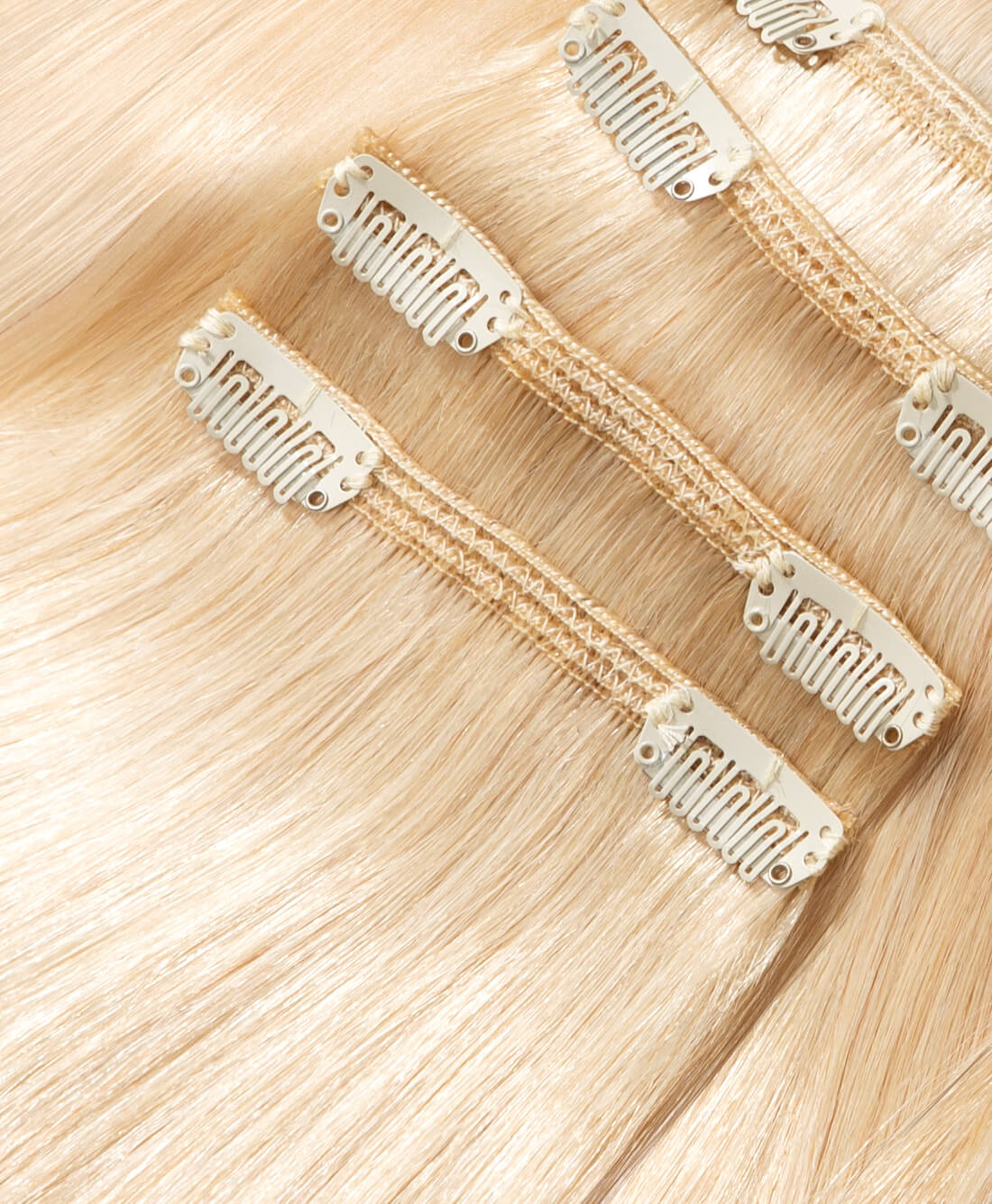 Hair Extension Gated Clips- Light (6pcs)