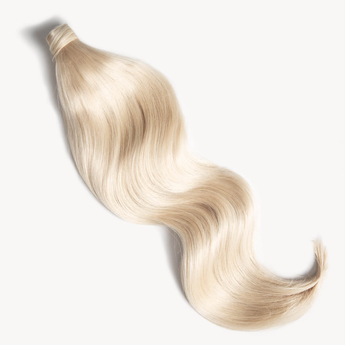 Platinum Blonde, 24" Clip-in Ponytail Hair Extensions