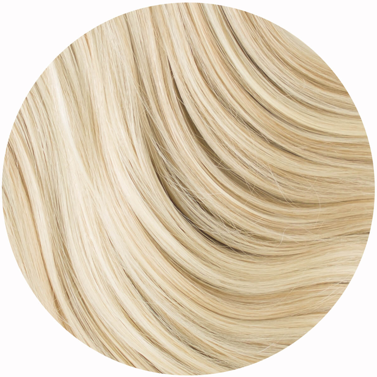 Champagne Highlights, 16" Bounce Wraparound Ponytail: Swatch