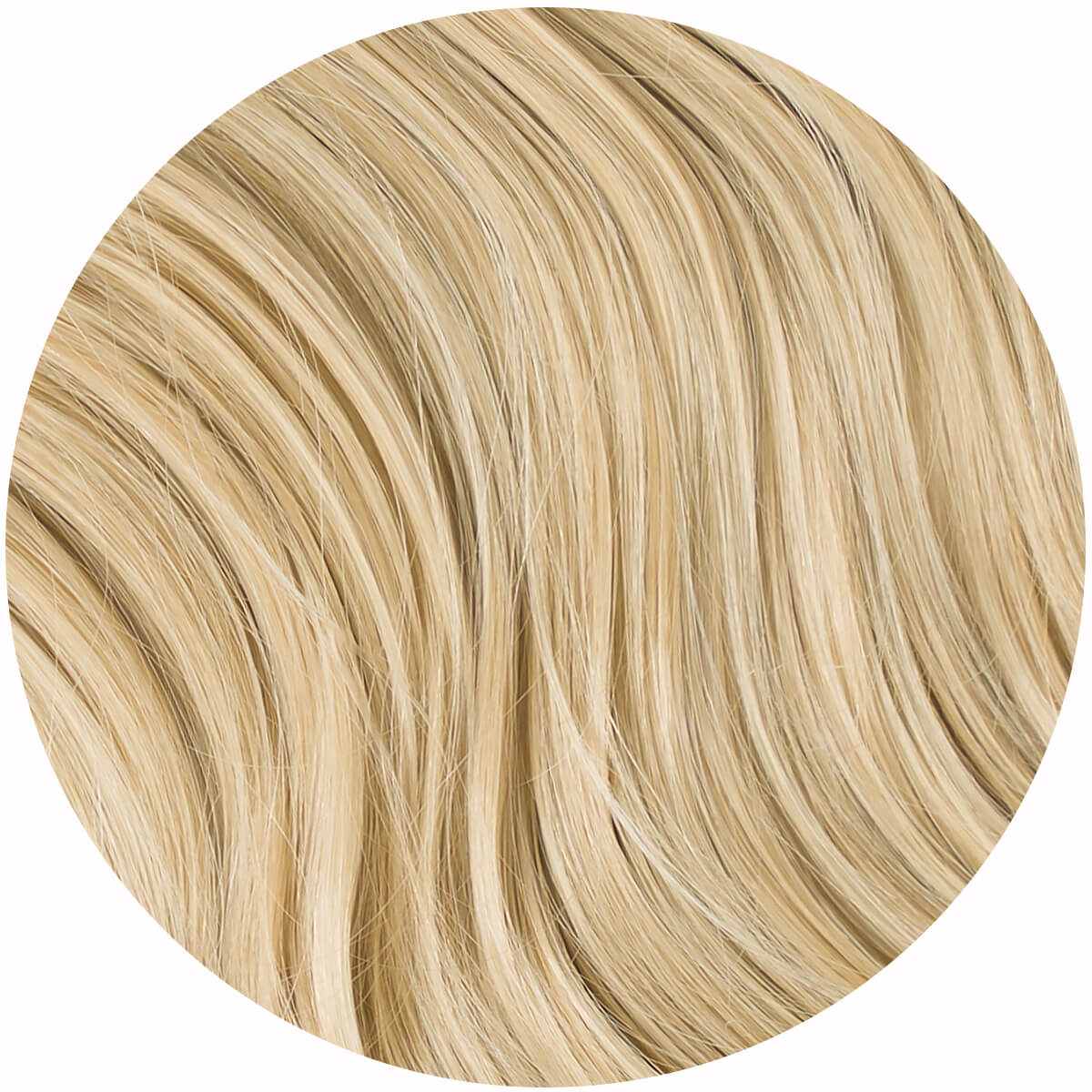 Golden blonde, 16" Bounce Wraparound Ponytail: Swatch