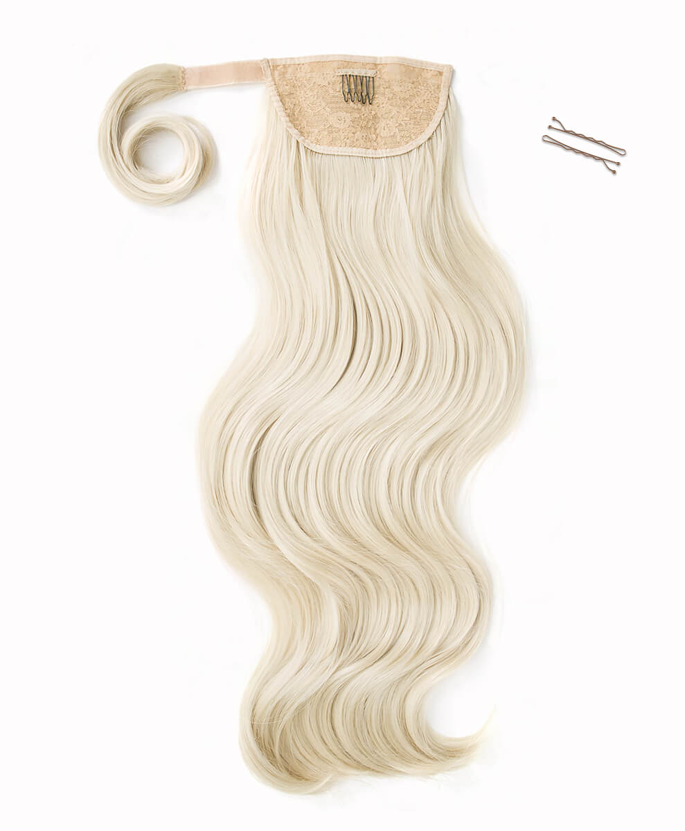 Natural Blonde, 26" Luxe Blowout Wraparound Ponytail