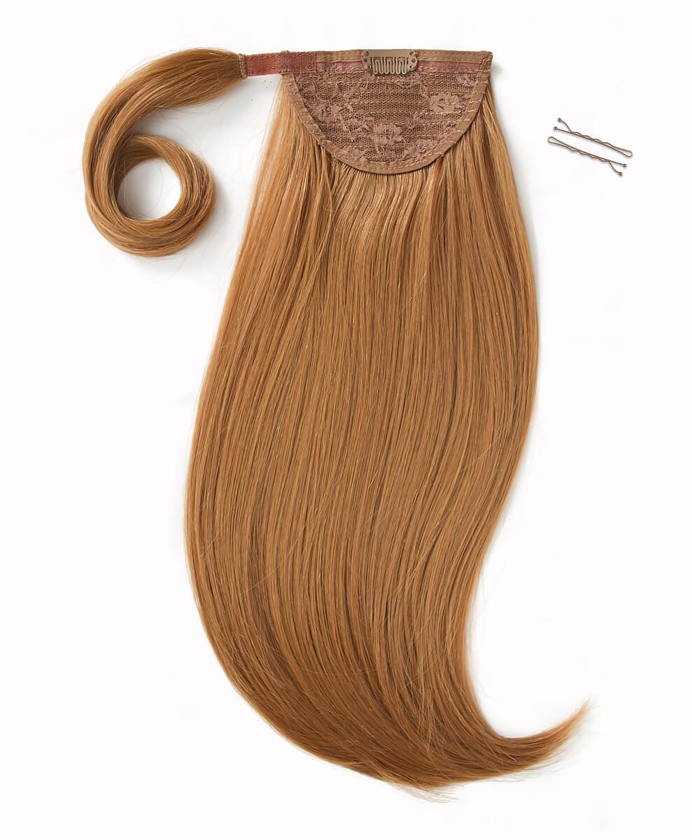 Spiced Auburn, 16" Bounce Wraparound Ponytail