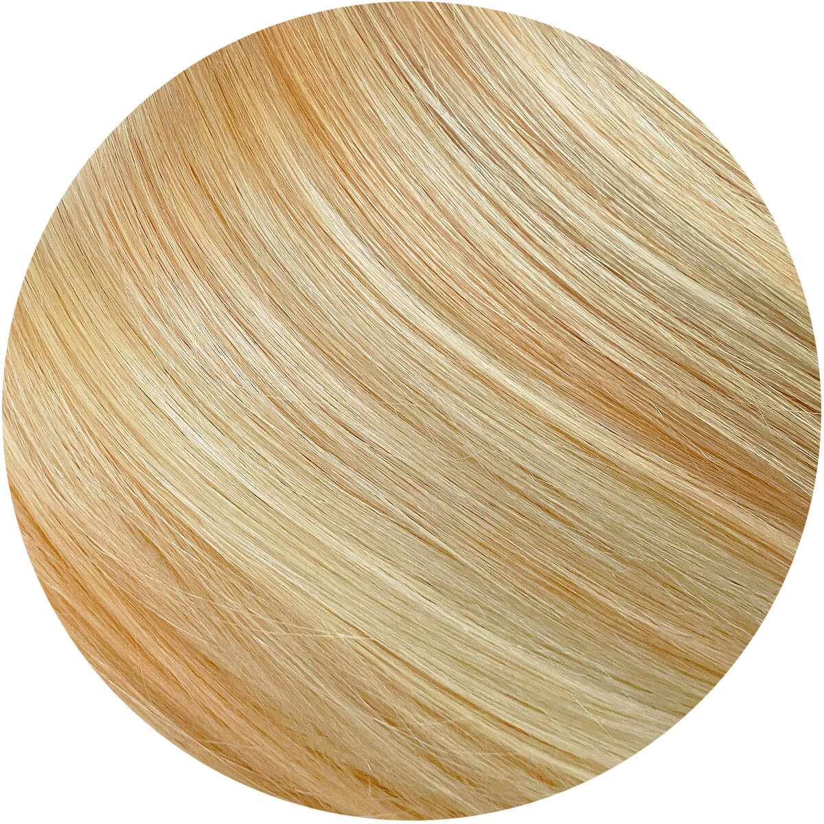 Strawberry Blonde, 16" Single Seamless Clip-In Weft, 25g