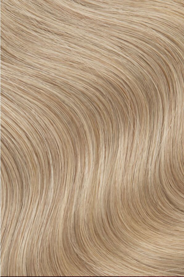 16 inch Seamless 25g Clip-in hair extensions Medium Sandy Blonde