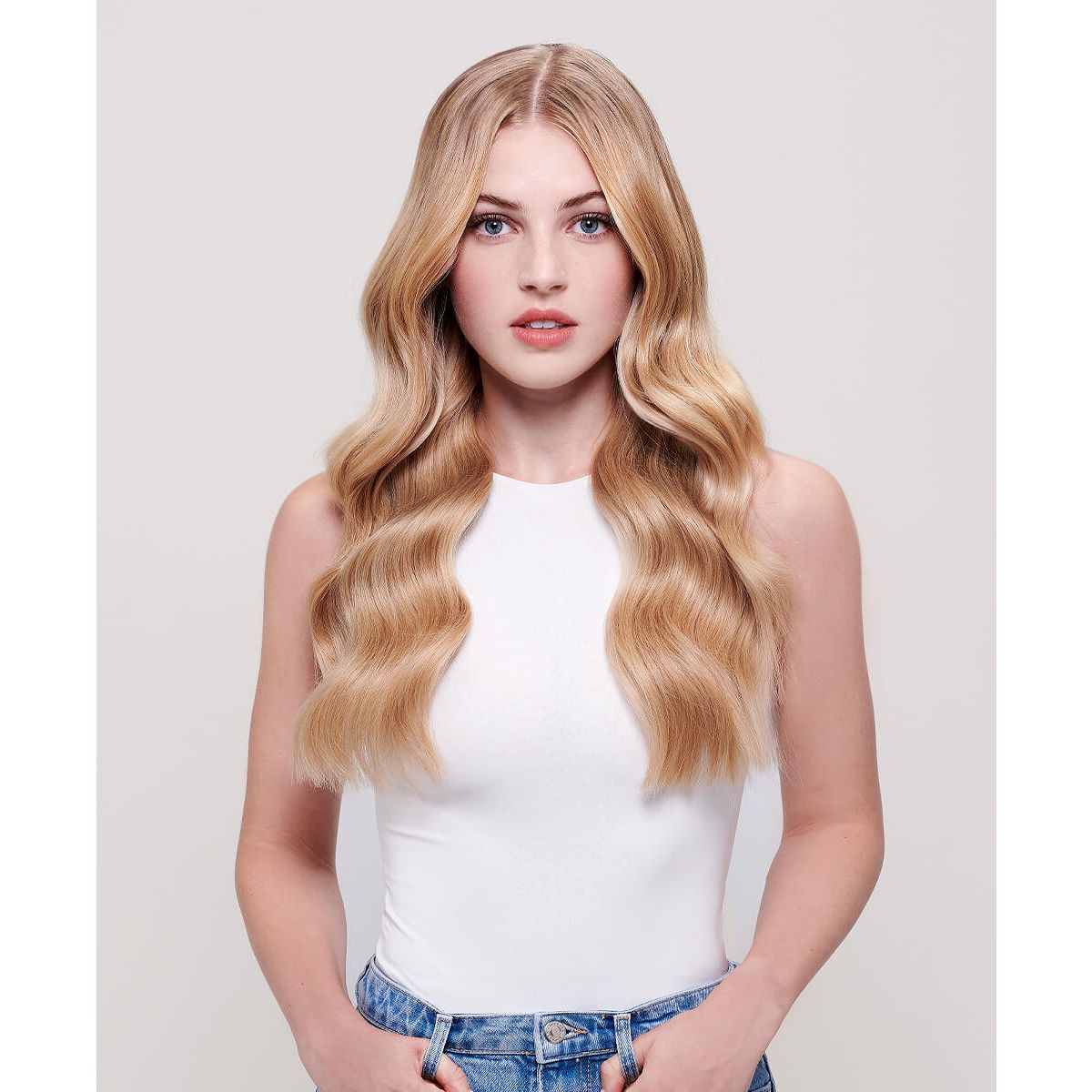 16 Seamless Deluxe 160g Clip-in Hair Extensions