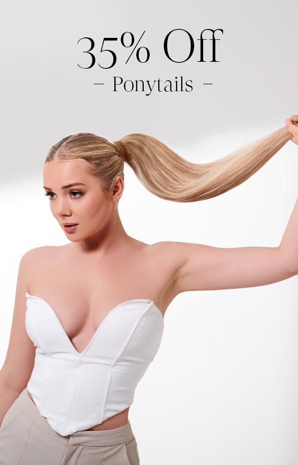 35% off ponytails
